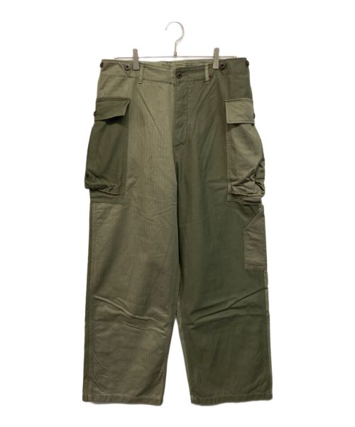 NIGEL CABOURN（ナイジェルケーボン）NIGEL CABOURN (ナイジェルケーボン) MODIFIED PANT カーキ サイズ:SIZE 34の古着・服飾アイテム