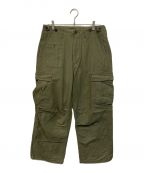 NIGEL CABOURNナイジェルケーボン）の古着「ARMY CARGO PANT」｜カーキ