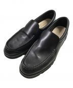 MARBOT×STEVEN ALANマルボー×スティーブンアラン）の古着「MOCCASIN LOAFER」｜ブラック