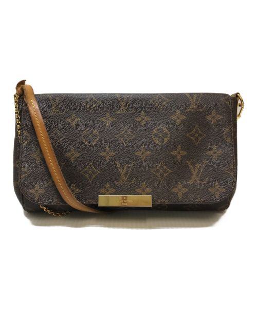 LOUIS VUITTON（ルイ ヴィトン）LOUIS VUITTON (ルイ ヴィトン) フェイボリットMM ショルダーバッグ ブラウンの古着・服飾アイテム