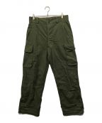 orSlowオアスロウ）の古着「M-47 FRENCH ARMY CARGO PANTS」｜オリーブ