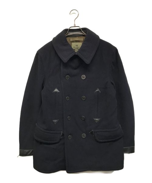 NIGEL CABOURN（ナイジェルケーボン）NIGEL CABOURN (ナイジェルケーボン) Pコート ネイビー サイズ:50の古着・服飾アイテム