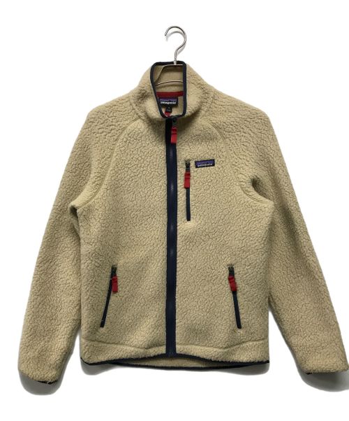 Patagonia（パタゴニア）Patagonia (パタゴニア) レトロパイルジャケット アイボリー サイズ:Mの古着・服飾アイテム