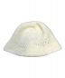 stussy (ステューシー) SWIRLY S KNIT BUCKET HAT ホワイト 未使用品：10000円