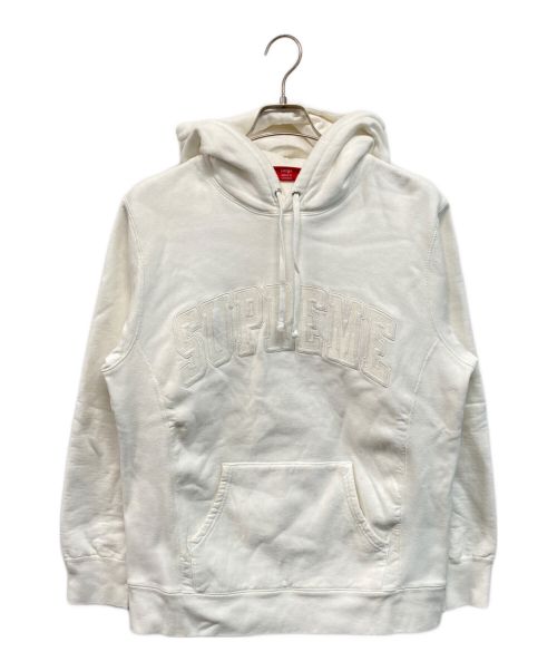 SUPREME（シュプリーム）SUPREME (シュプリーム) Tonal Arc Hooded Sweatshirt ホワイト サイズ:Lの古着・服飾アイテム