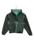 stussyステューシー）の古着「Spray Dye Hooded Work Jacket」｜グレー×ブルー