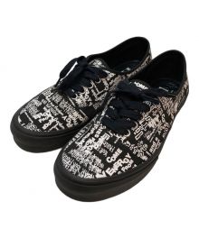 COMME des GARCONS×VANS（コムデギャルソン×バンズ）の古着「Authentic "Black Message"」｜ブラック