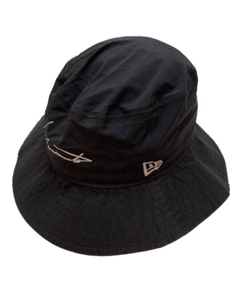 Yohji Yamamoto pour homme（ヨウジヤマモト プールオム）Yohji Yamamoto pour homme (ヨウジヤマモト プールオム) New Era (ニューエラ) GORE-TEX HAT ブラック サイズ:S/Mの古着・服飾アイテム