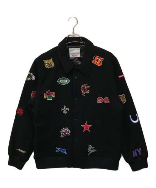 SUPREME（シュプリーム）SUPREME (シュプリーム) Franchise Varsity Jacket ブラック サイズ:Lの古着・服飾アイテム