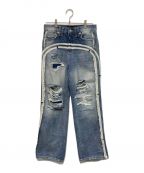 Racer Worldwideレーサーワイルドワイド）の古着「TRACK Jeans」｜インディゴ