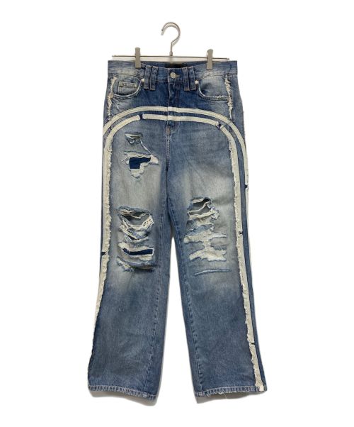 Racer Worldwide（レーサーワイルドワイド）Racer Worldwide (レーサーワイルドワイド) TRACK Jeans インディゴ サイズ:SIZE 30の古着・服飾アイテム