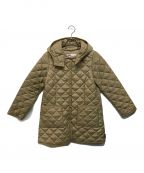 Traditional Weatherwearトラディショナルウェザーウェア）の古着「ARKLEY HOOD MIDDLE キルティングコート」｜ベージュ