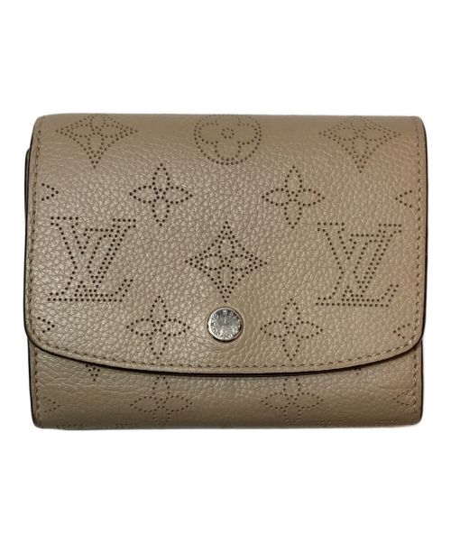 LOUIS VUITTON（ルイ ヴィトン）LOUIS VUITTON (ルイ ヴィトン) ポルトフォイユ・イリス コンパクト ベージュの古着・服飾アイテム