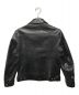 beautiful people (ビューティフルピープル) vintage leather jean jacket ブラック サイズ:180：60000円