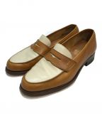 Crockett & Jones×BEAMSクロケット＆ジョーンズ×ビームス）の古着「別注 RICHMOND 2 ローファー」｜ブラウン