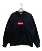 SUPREMEシュプリーム）の古着「Box Logo Crewneck」｜ブラック