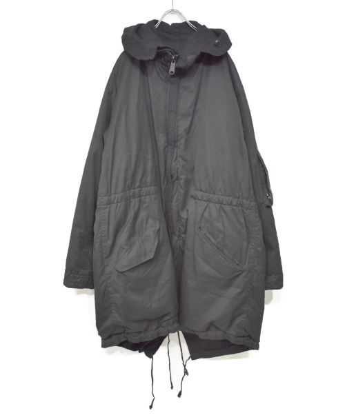 中古 古着通販 Yohji Yamamoto ヤマモトヨウジ リバーシブルモッズコート ブラック サイズ 3 ブランド 古着通販 トレファク公式 Trefac Fashion