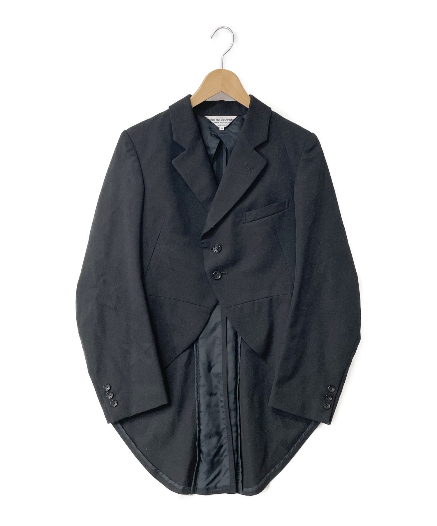 中古 古着通販 Robe De Chambre Comme Des Garc ローブドシャンブル コムデギャルソン 03a W 星マーク燕尾ジャケット ブラック サイズ M Rk J006 Ad03 ブランド 古着通販 トレファク公式 Trefac Fashion