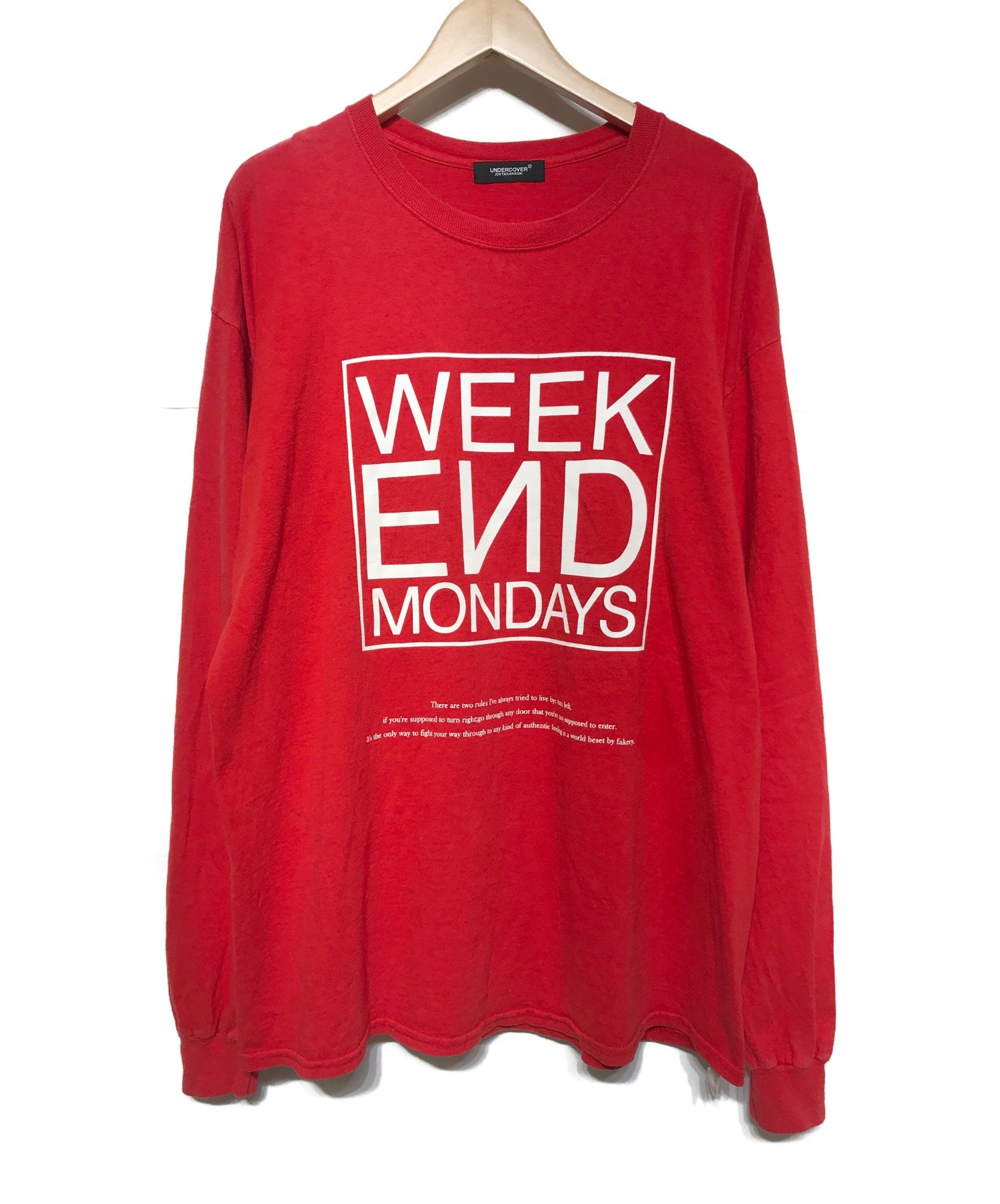 アンダーカバー サイズ3(L) Weekend Mondays-