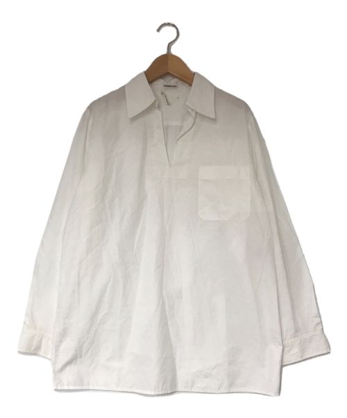 中古・古着通販】HERMES (エルメス) コットンシャツ ホワイト サイズ
