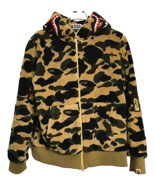 たしろ屋 ape bape パーカー 1st camo ジャケット フリース 迷彩 L