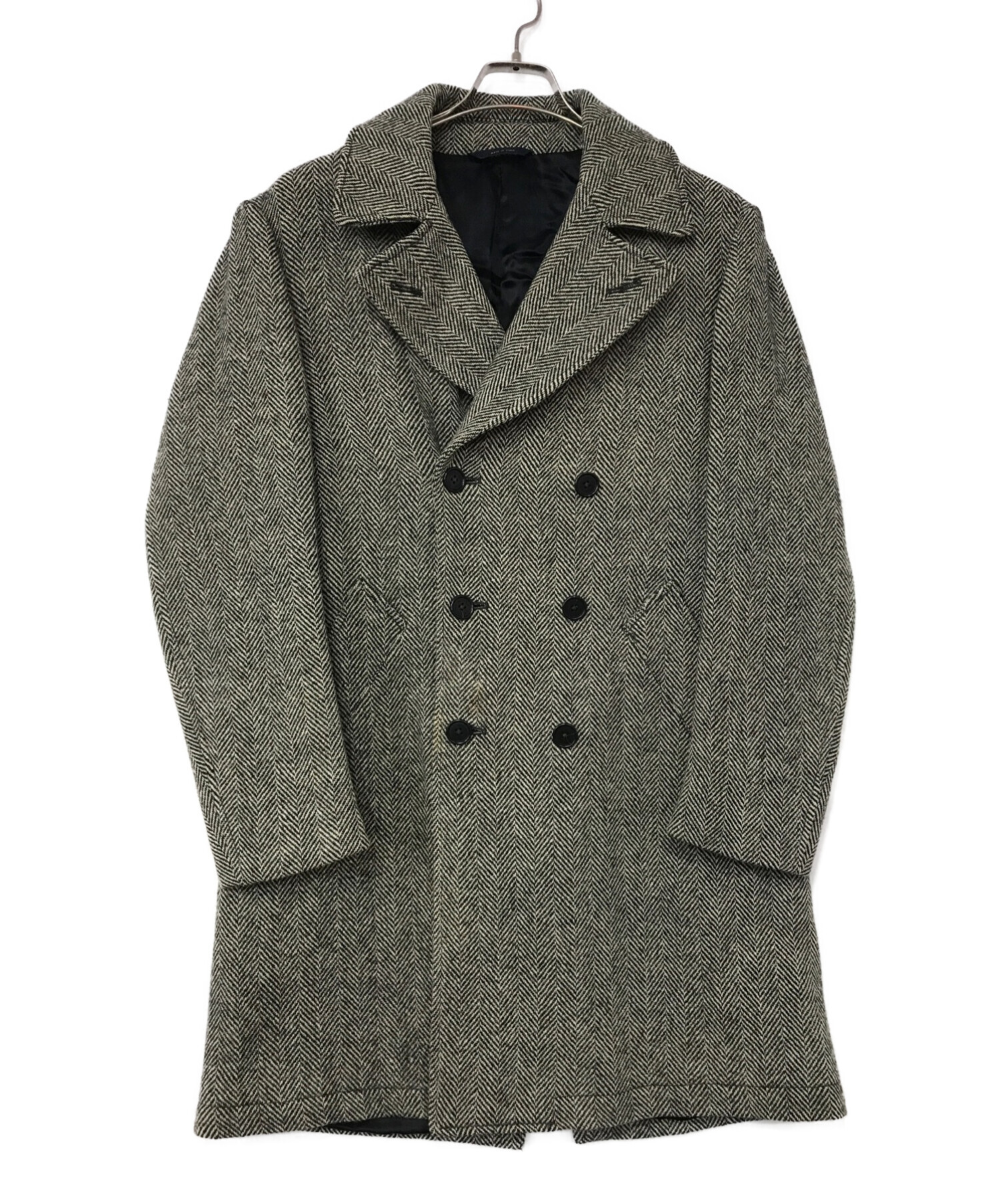 美品BrooksBrothers BALLCOLLAR COAT ハリスツイード - アウター