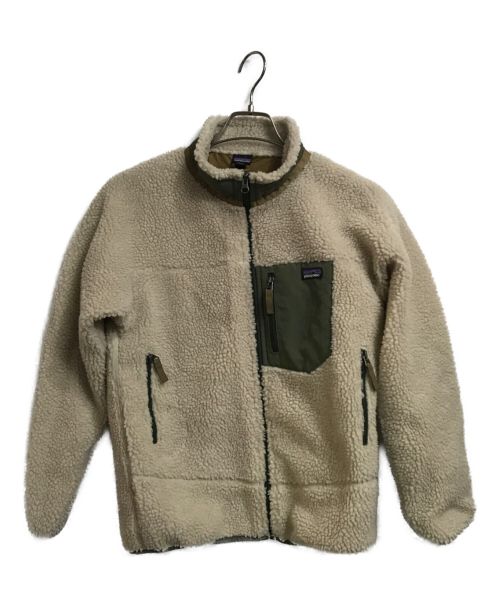 Patagonia（パタゴニア）Patagonia (パタゴニア) K'S RETRO-X JACKET アイボリー サイズ:XLの古着・服飾アイテム