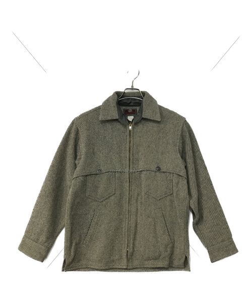 JOHNSON（ジョンソン）johnson (ジョンソン) mackinaw jacket グレー サイズ:Mの古着・服飾アイテム