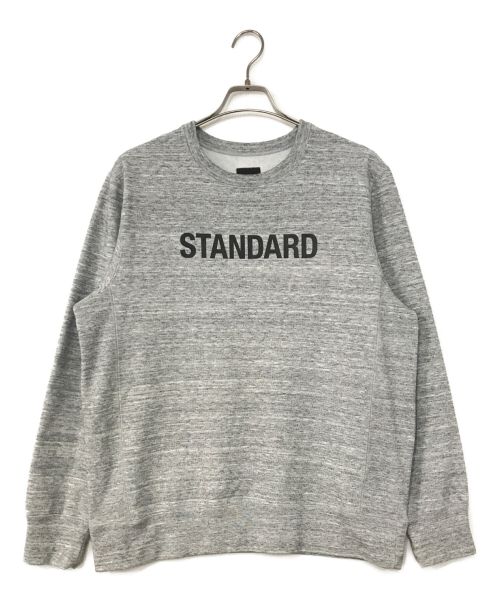 THE NORTH FACE（ザ ノース フェイス）THE NORTH FACE (ザ ノース フェイス) STANDARD CREW NECK SWEAT グレー サイズ:XLの古着・服飾アイテム