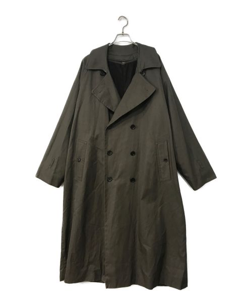 YOKE（ヨーク）YOKE (ヨーク) REVERSIBLE TRENCH COAT オリーブ サイズ:3の古着・服飾アイテム