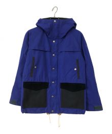 THE NORTH FACE×eYe COMME des GARCONS JUNYAWATANABE MAN（ザ ノース フェイス×アイ コム デ ギャルソン ジュンヤ ワタナベ マン）の古着「切替マウンテンパーカー」｜ブルー