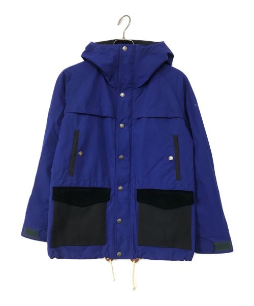 THE NORTH FACE（ザ ノース フェイス）THE NORTH FACE (ザ・ノースフェイス) eYe COMME des GARCONS JUNYAWATANABE MAN (コム デ ギャルソン ジュンヤ ワタナベ マン) 切替マウンテンパーカー ブルー サイズ:XSの古着・服飾アイテム