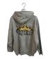 9090×younger song (ナインティーナイン×ヤンガーソング) King Logo Hoodie グレー サイズ:L：7800円