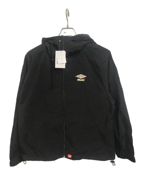 9090（ナインティナインティ）9090 (ナインティナインティ) Anorak hoodie ブラック サイズ:M 未使用品の古着・服飾アイテム