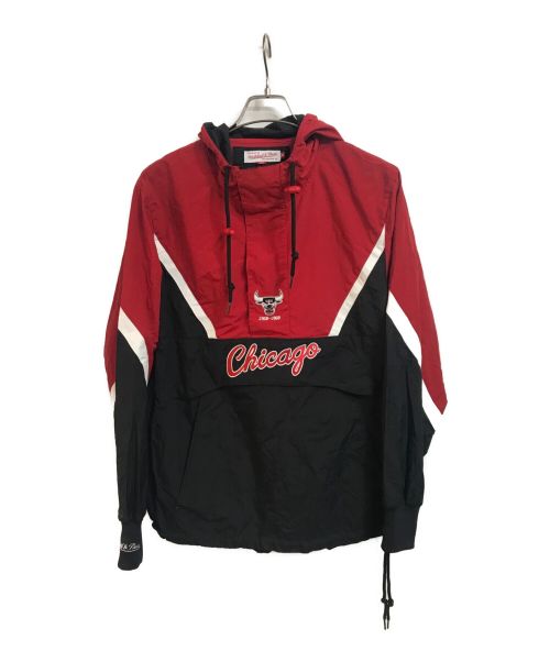 MITCHELL & NESS（ミッチェルアンドネス）MITCHELL & NESS (ミッチェルアンドネス) アノラックパーカー レッド サイズ:Sの古着・服飾アイテム