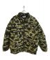 A BATHING APE（アベイシングエイプ）の古着「1ST CAMO DOWN JACKET」｜グリーン