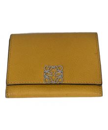 LOEWE（ロエベ）の古着「ANAGRAM COIN CARDHOLDER」｜イエロー