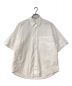 AURALEE（オーラリー）の古着「)WASHED FINX TWILL BIG HALF SLEEVED SHIRT」｜ホワイト