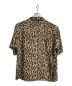 WACKO MARIA (ワコマリア) LEOPARD HAWAIIAN SHIRT ブラウン サイズ:M：18000円