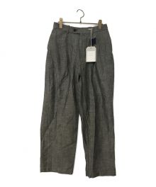 MARKAWARE（マーカウェア）の古着「CLASSIC FIT TROUSERS Ⅲ -」｜グレー