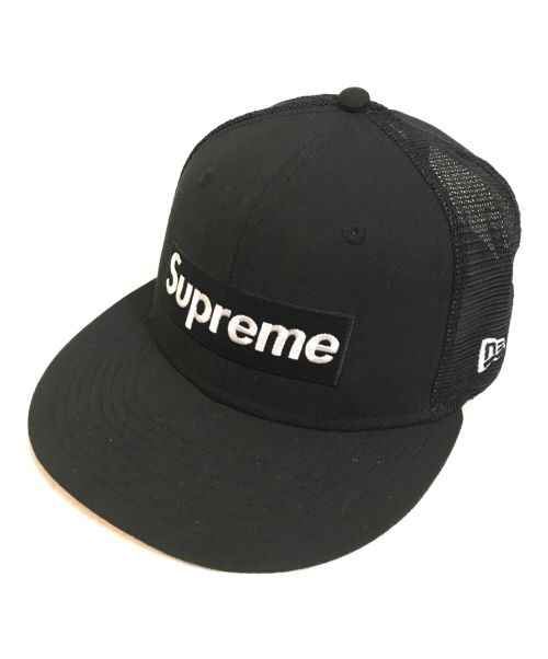 SUPREME（シュプリーム）SUPREME (シュプリーム) New Era (ニューエラ) Box Logo Mesh Back New Era Black ブラックの古着・服飾アイテム