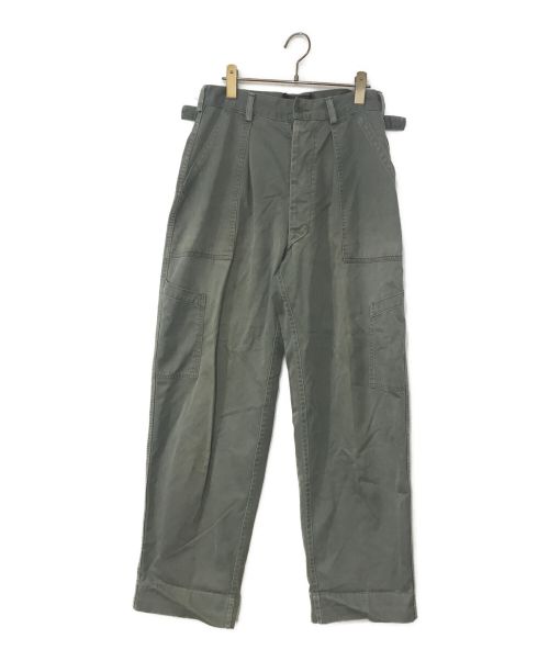 USAF（ユーエスエーエフ）USAF (ユーエスエーエフ) UTILITY COTTON TROUSERS オリーブ サイズ:30Lの古着・服飾アイテム