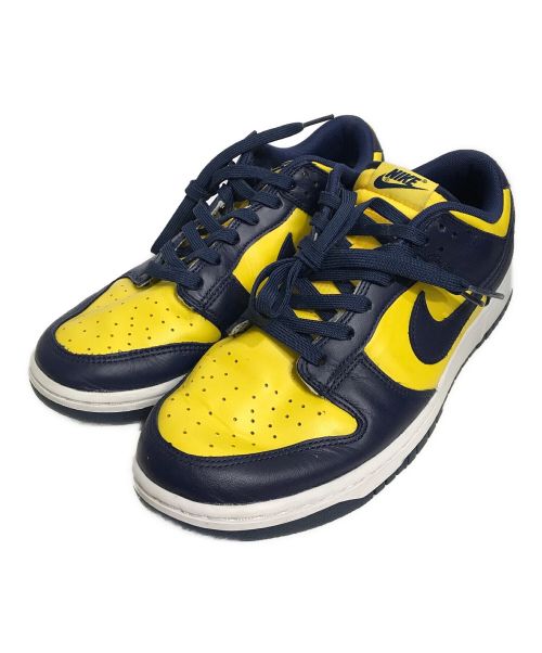 NIKE（ナイキ）NIKE (ナイキ) DUNK LOW MICHIGAN イエロー サイズ:28.5ｃｍの古着・服飾アイテム