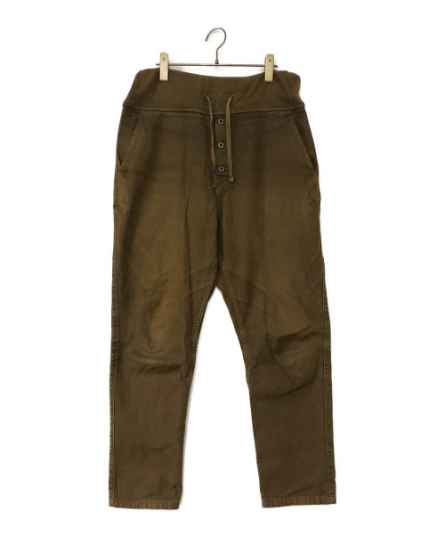 KAPITAL（キャピタル）KAPITAL (キャピタル) COTTON EASY PANTS ブラウン サイズ:Mの古着・服飾アイテム