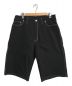 BlackEyePatch（ブラックアイパッチ）の古着「B EMBLEM BAGGY DENIM SHORTS」｜ブラック