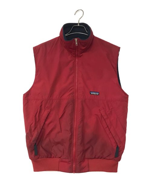 Patagonia（パタゴニア）Patagonia (パタゴニア) シェルドシンチラ ベスト レッド サイズ:Mの古着・服飾アイテム