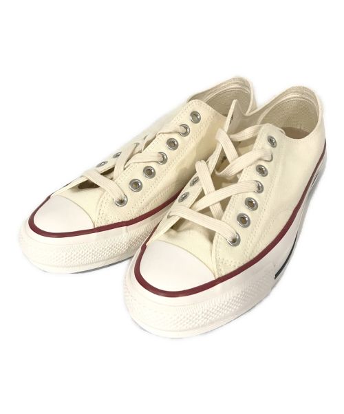 CONVERSE ADDICT（コンバース アディクト）CONVERSE ADDICT (コンバース アディクト) CHUCK TAYLOR CANVAS OX ベージュ サイズ:28cmの古着・服飾アイテム