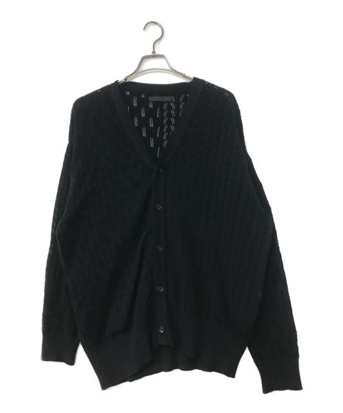 juha（ユハ）juha (ユハ) BOTANICAL SWICHING CARDIGAN ブラック サイズ:Lの古着・服飾アイテム