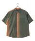 AURALEE（オーラリー）の古着「WASHED FINX GRADATION DYED SHIRT」｜グリーン