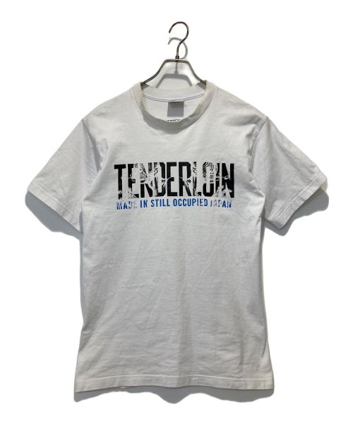 TENDERLOIN（テンダーロイン）TENDERLOIN (テンダーロイン) TEE QB ホワイト サイズ:Ⅿの古着・服飾アイテム